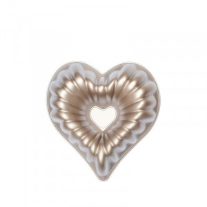Forma Coacere Model Beatrice Mini, 16 x 16 x H 6 cm, Aluminiu Antiaderent