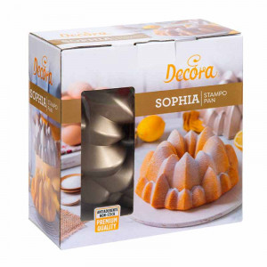 Forma Coacere Model Sophia, Ø 24 x H 10 cm, Aluminiu Antiaderent - Img 2