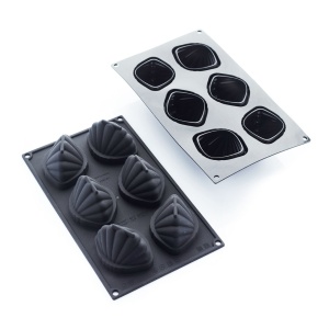 Forma Silicon Calipso 7.9 x 5.9 x H 5.45 cm, 6 cavitati, 100 ml - Img 3