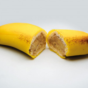 Forma Silicon Gourmand Banane 9 x 4.05 x H 2.5 cm, 12 cavitati - Img 1