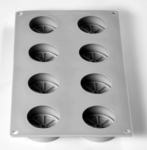 Forma Silicon Gourmand Portocala Ø 6 x H 2.2 cm, 8 cavitati - Img 2