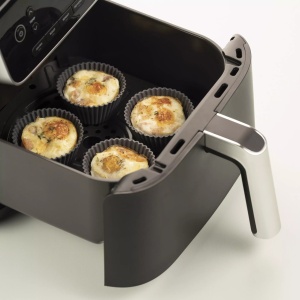 Forma Silicon pentru Air Fryer, Silfry Muffin, Ø 4.5/7.2 X H 3.4 cm, 80 ml, Set 6 Buc - Img 6