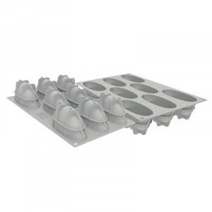 Forma Silicon Petal 9.8 x 3.8 x H 4.8 cm, 8 cavitati - Img 3