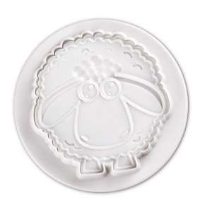 Funny Animals - Decupatoare Plastic cu Extractor Ø 8 cm, Set 4 Buc - Img 4