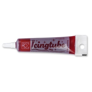 Glazura Icing Rosu Tub cu Aplicator, Modecor 18 gr