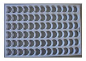 Half-moon dough cutter/decor Ø4.8 cm - Img 2
