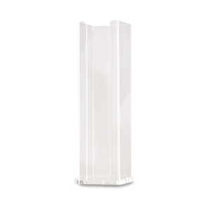 Ice Cream Cup Dispenser, Transparent Plexiglas, 16 x H 40 cm - Img 2