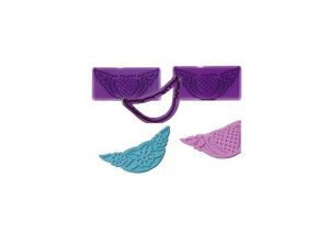 Lace 10 x 5 cm - Cutter with 2 Plastic Markers, Set of 3 pcs - Img 3