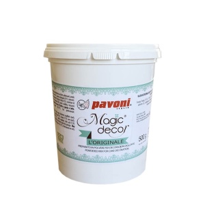 Lace Paste Magic Decor White - Premix Powder, 500 gr - Img 1