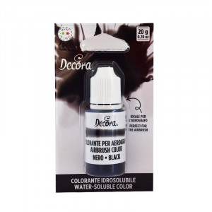 Liquid Water Soluble Food Colour Black 20 gr - Img 1