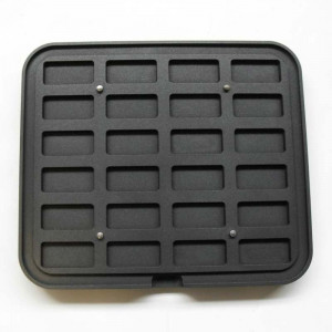 Matrita Cookmatic Model 4 Profil Neted, 6.7 – 7 x 3.1 – 3.3 x H 0.8 cm, 24 cavitati - Img 3