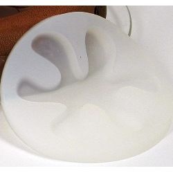 Mulaj Silicon Decor Modern - Pozitivul, Ø 12 x H 1.2 cm - Img 3