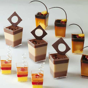 Pahare Reutilizabile Cube 120 ml, 5 x 5 x H 7 cm, Set 100 Buc - Img 3