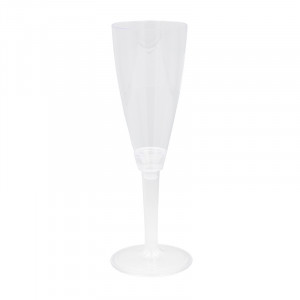 Pahare Reutilizabile Sampanie Flute 100 ml, Ø 5,2 x H 18.6 cm, Set 20 buc