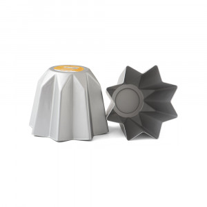 Pandoro baking tin 1 kg, Ø 23.5 x H 17 cm, Anodised Aluminium - Img 1
