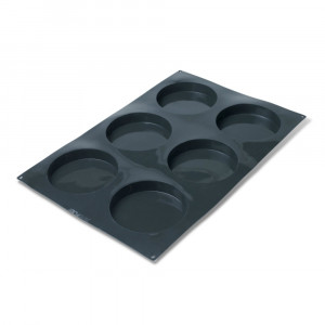 Pavoflex форма 60x40cm Ø18xH3cm дискове, 6 кухини, 150 ml - Img 2