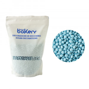 Perle Aplatizate Ciocolata Gri Portelan Ø 10 mm, 1 kg - Img 1