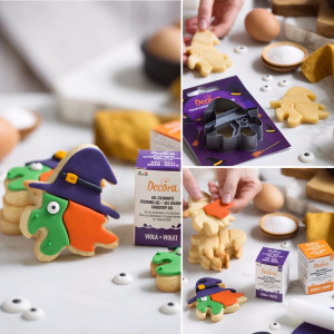 Plastic Halloween Halloween Cutter - Witch R 8 x H 2.2 cm - Img 3