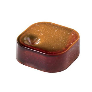 Polikarbonát forma Modern Range 28 db csokoládé praliné, 3 x 3 x H 1,1 cm, 10 gr, 10 gr