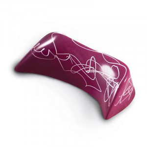 Polycarbonate mould 14 Praline Waves, 2.69 x 5.9 x H 1.6 cm, 27.5x17.5 cm, 10 gr