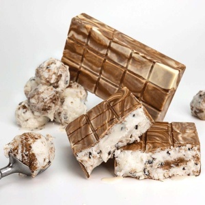 Polycarbonate mould 2 bars Chocolate Giga, 20.5 x 27.5 cm - Img 2