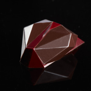 Polycarbonate mould Innovation Range - 15 Heart Design Chocolate Pralines, 10 gr - Img 2