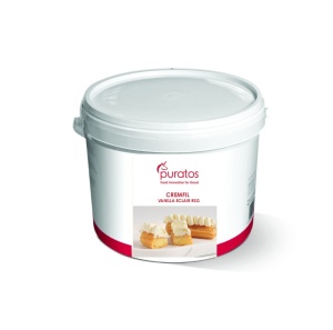 Puratos Ready to Use Vanilla Cream, 4.5 Kg