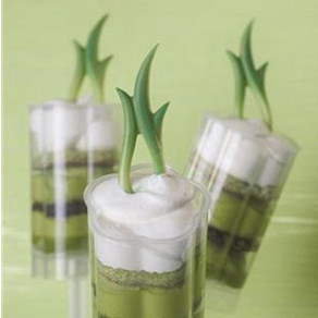 *PushUpPops Flower, Plastic mould 90 ml, Set 100 pcs - Img 2