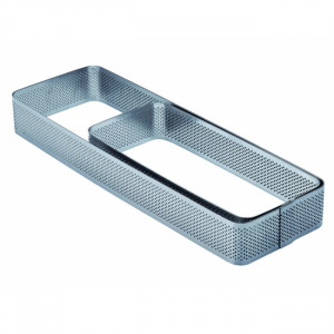 Rama Microforata Tarte Dreptughi Colturi Rotunjite, 29x9xH3.5cm