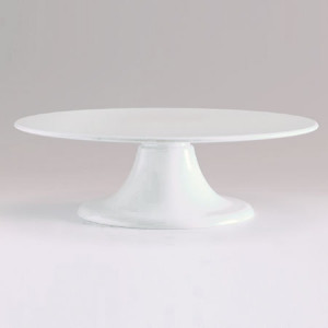 Rotating Decor Cake Stand, Material Plastic, Ø 32 x H 10 cm - Img 2