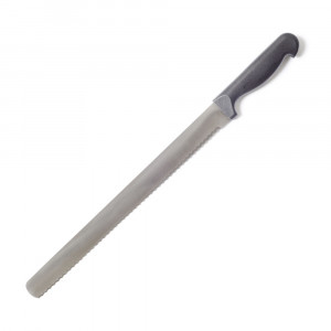 Rozsdamentes acél kés hullámos pengével 30 cm, L 41,5 cm