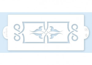 Sablon műanyag oldalsó dekoráció Classic, 26 x 12,5 cm