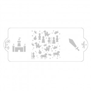Sablon Plastic Lateral Decor Children's Stories, 25 x 10 cm - Img 1