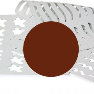 Sablon Silicon Discuri - 30 decoruri Ø 4.2 cm