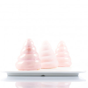 Silicon Brad 3D mould Soffice Incanto Ø 6 x H 7 cm, 6 cavities x 100 ml - Img 7