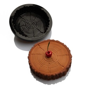 Silicon Cake Tin 3D Forest Ø 18.5 x H 4.5 cm, 1000 ml - Img 3