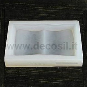 Silicon Card 3D card mould, 14 x 8.5 x H 1.5 cm - Img 2