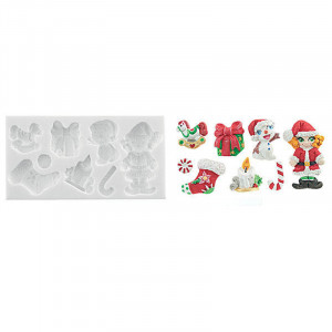 Silicon Elf Moulding, 8 Subjects (SLK1004) - Img 1