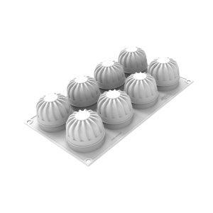 Silicon Harmony forma Ø 6 x H 6,7 cm, 8 üreg x 150 ml - Img 3