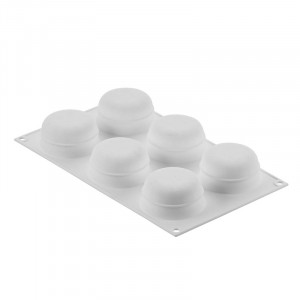 Silicon Mistery mould Ø 6.5 x H 3.5 cm, 6 cavities, 95 ml - Img 4