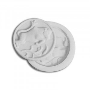Silicon mould Horoscope Taurus, Ø 3.8 cm (SLK149) - Img 1