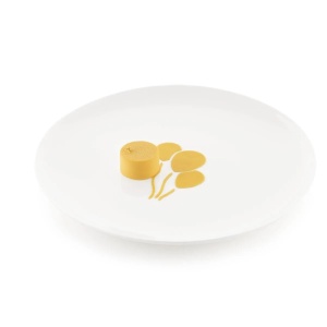 Silicon mould Silikomart NaturaE Decor Balon 16 x 16 x H 0.1 cm, Set 2 pcs - Img 1