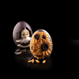 Silicon Moulding Medium Egg with Pouch, Ø 9.7 x H 12.5 cm - Img 2