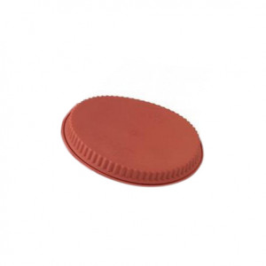 Silicone Cake Tin / Cake Top, with scalloped edge Ø28xH3cm, with Ring - Img 1