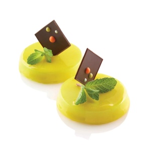 Silicone mould Florentis Monoportii Ø 6 x H 1.2 cm, 35 cavities, 33.5 ml (SQ044) - Img 1