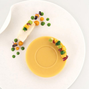 Silicone mould Silikomart NaturaE Saucers Ø 11.5 x H 1.5 cm, 80 ml, 6 cavities - Img 4