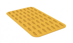 Silicone mould Silikomart NaturaE Spic Grau 5.5 x 1.7 x H 2 cm, 1 ml, 54 cavities - Img 2