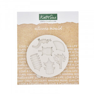 Silicone mould Travel Orient, Ø 2.5 - 3.5 cm, 6 Subjects - Img 2