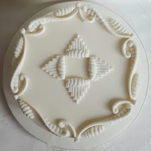 Silicone Moulding Decor V Striated, 2 Subjects Ø 4 and 5.2 cm - Img 4
