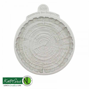 Silicone Mulch - Veiner Veiner Felie / Wood Log Ø 12.5 cm - Img 2